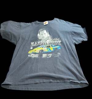 Vintage Dale Earnhardt Dale Jr. NASCAR Hall Of Fame Wrangler T-Shirt